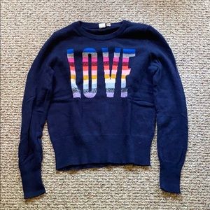 Gap love sweater